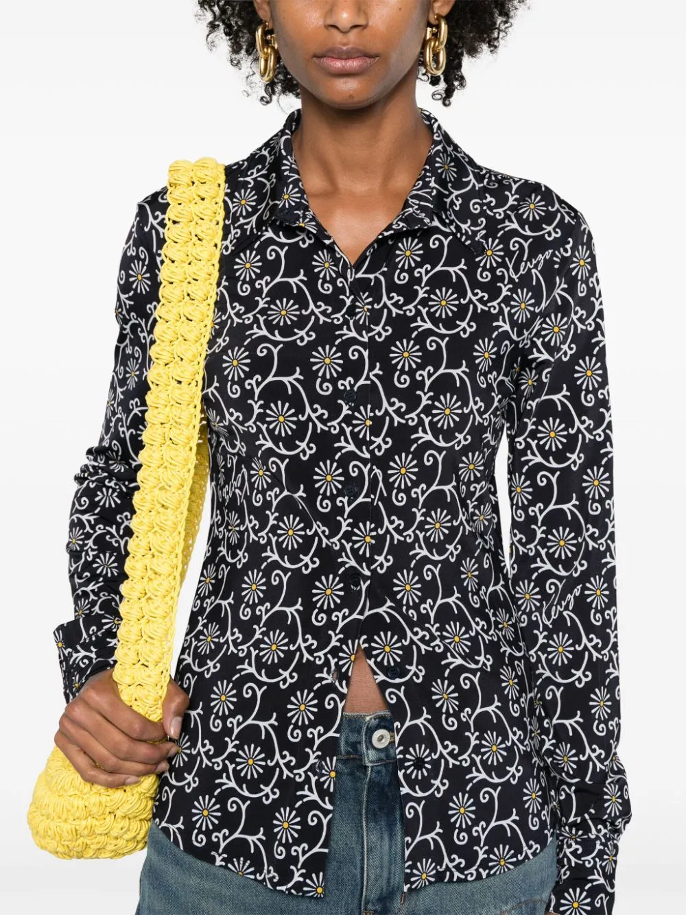 Kenzo Marguerite All-Over Shirt