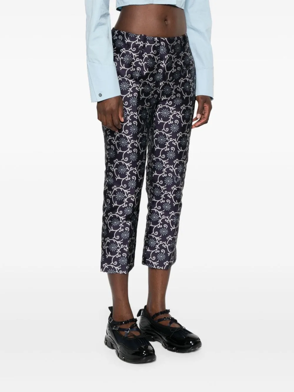 Kenzo Marguerite Cropped Pants