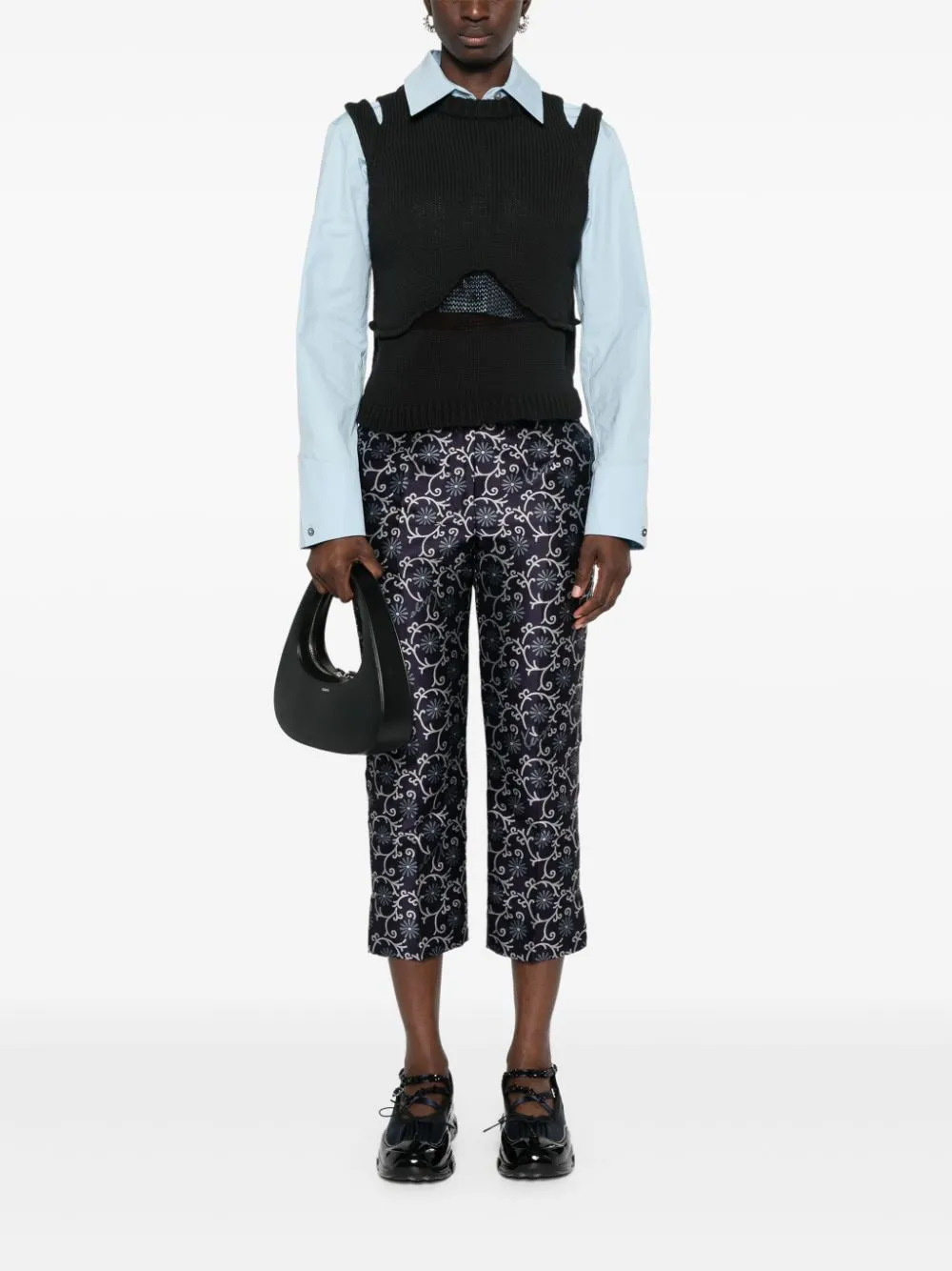Kenzo Marguerite Cropped Pants