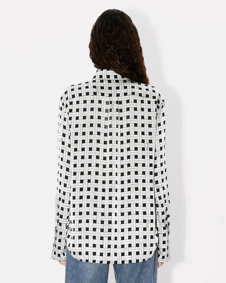 Kenzo Weave Oversized Shirt
