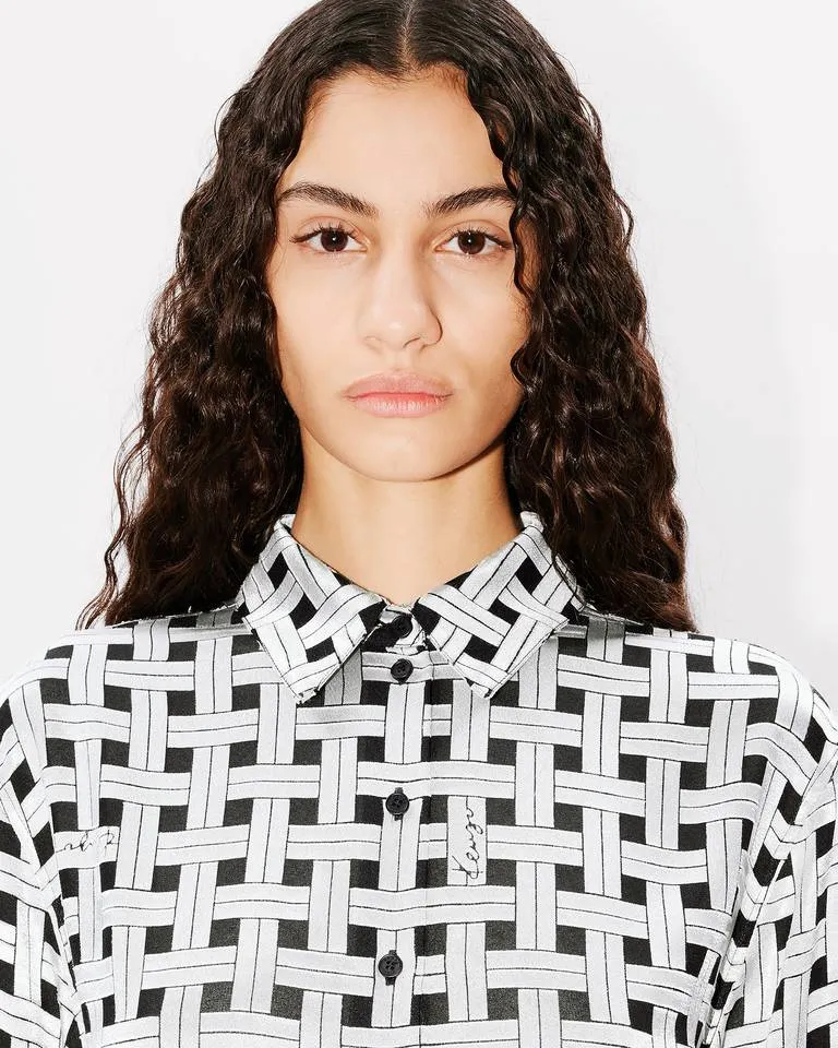 Kenzo Weave Oversized Shirt
