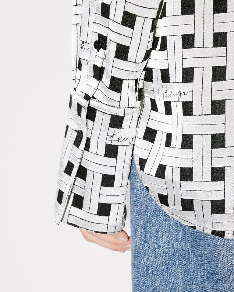 Kenzo Weave Oversized Shirt