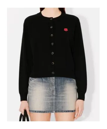 Logo Embroidery Cardigan