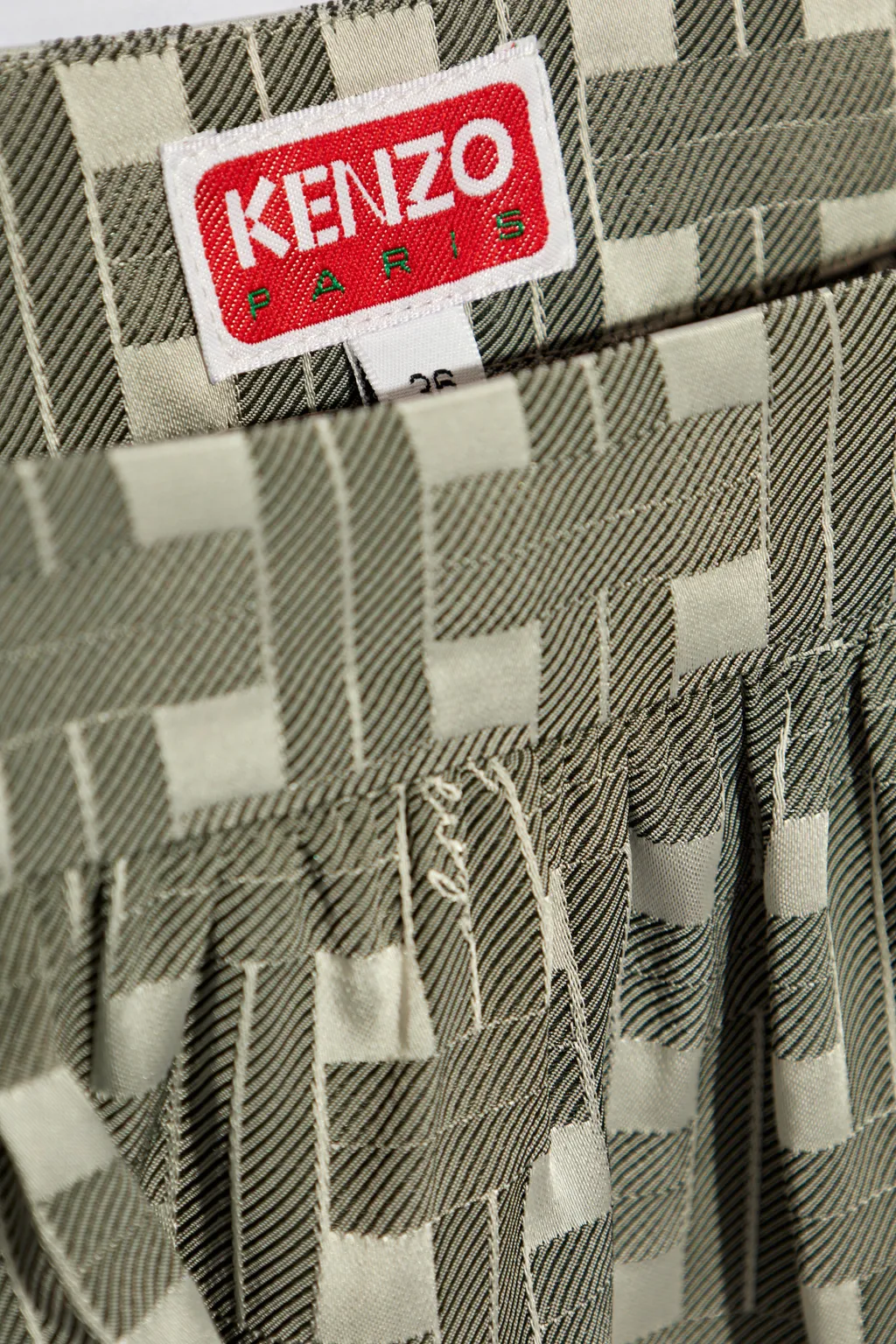 Plaid Pattern Skirt