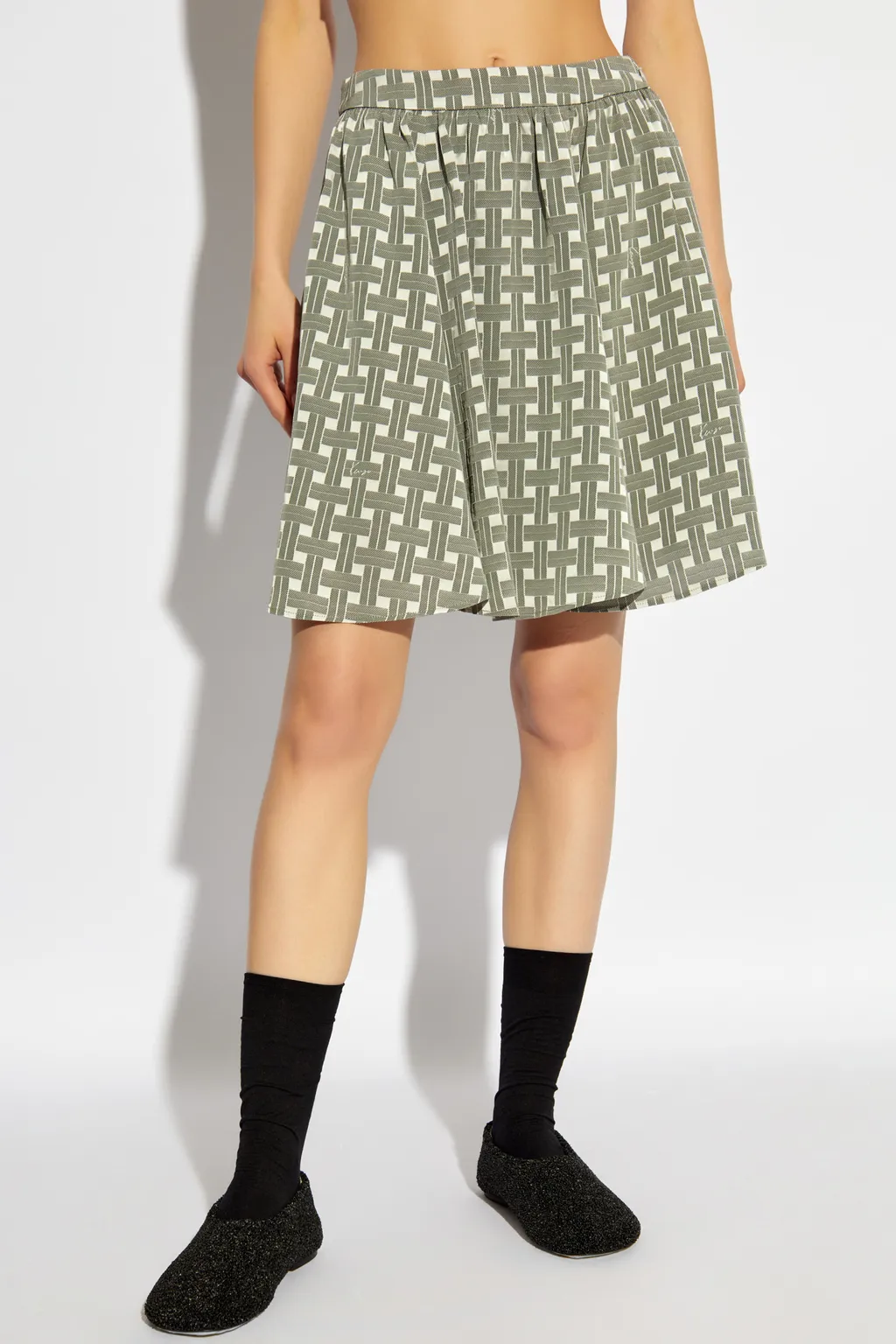 Plaid Pattern Skirt