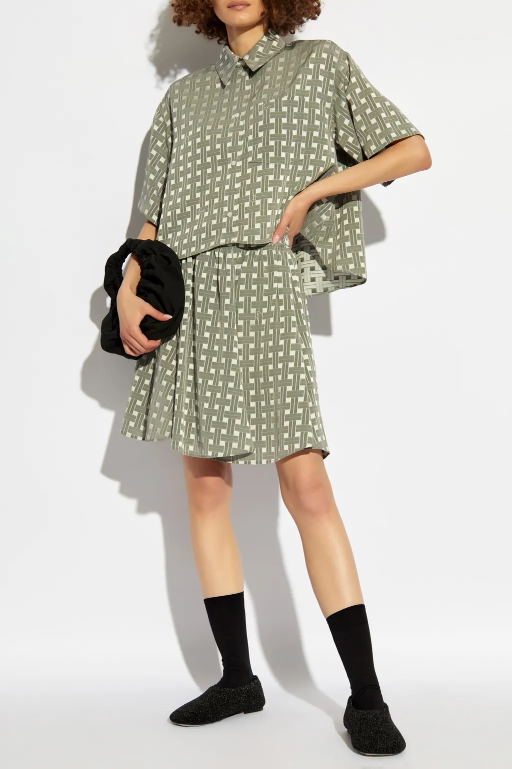 Plaid Pattern Skirt