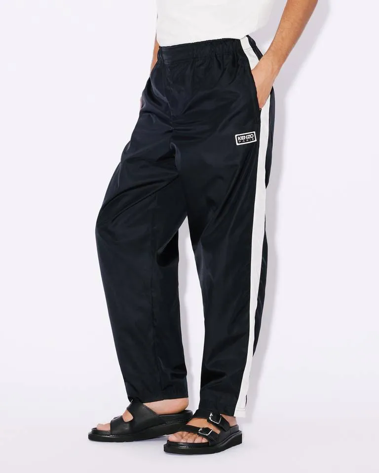 Kenzo Paris Straight Leg Two-Tone Jogging Trousers