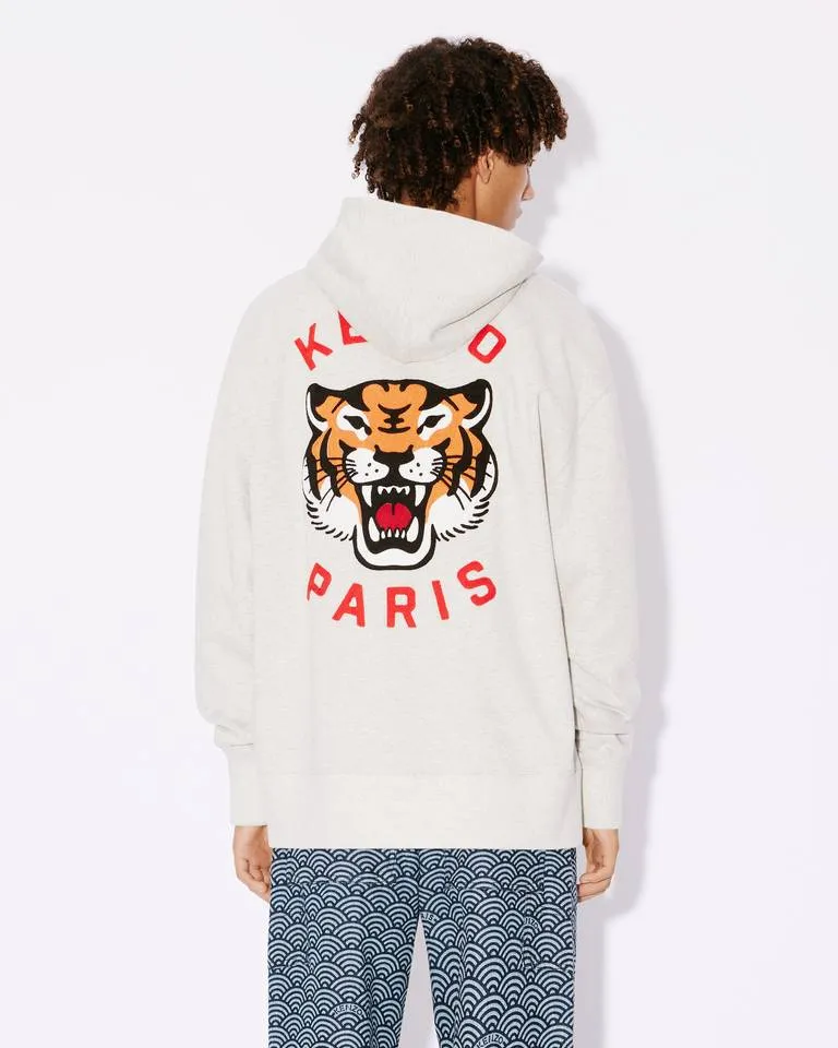 Lucky Tiger Long Sleeved Hoodie