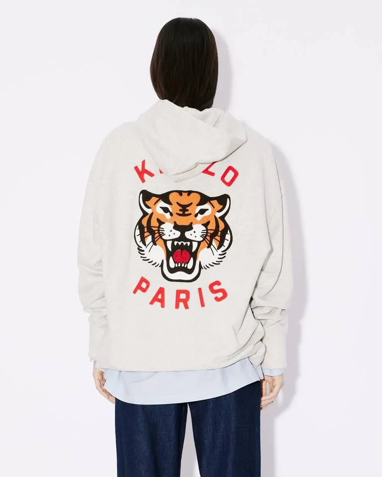 Lucky Tiger Long Sleeved Hoodie