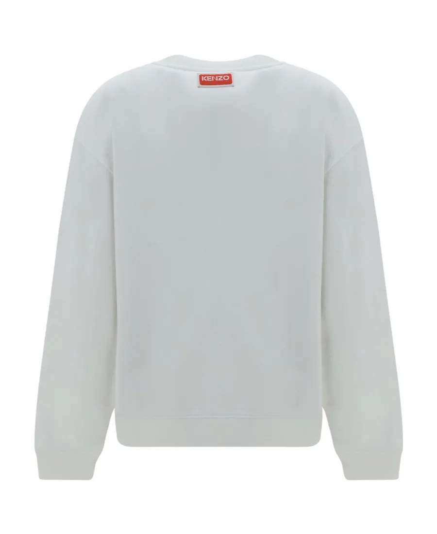 Logo Embroidered Crewneck Sweatshirt