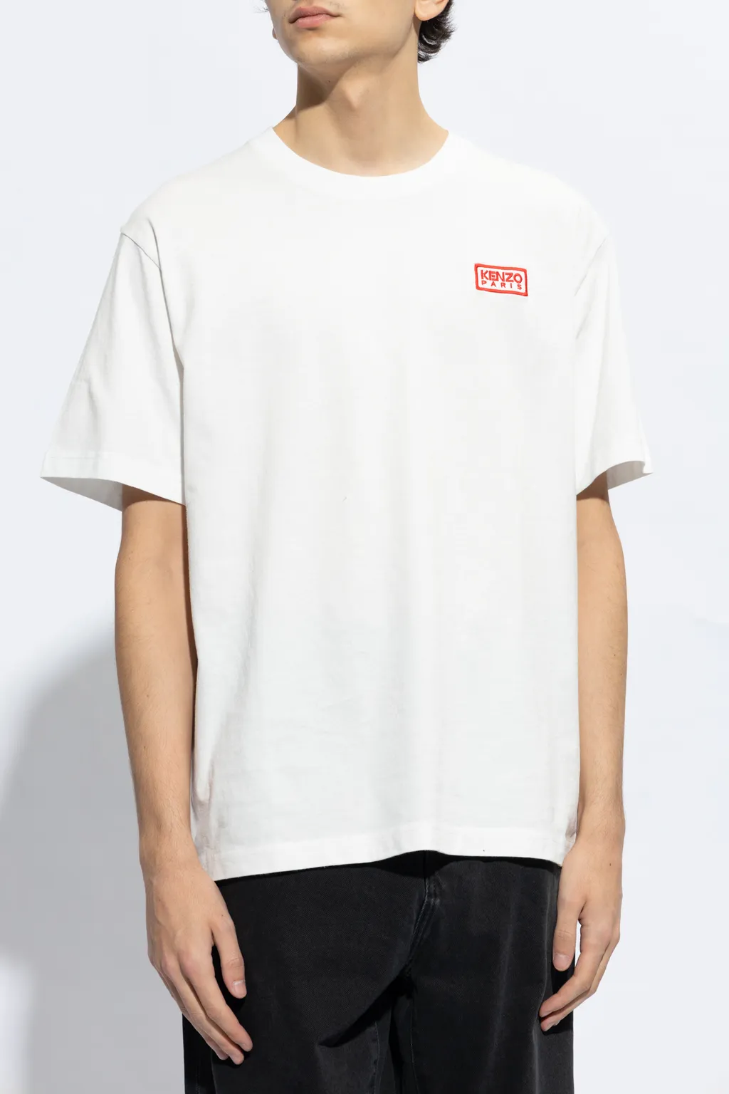 Logo Embroidered Crewneck T-Shirt