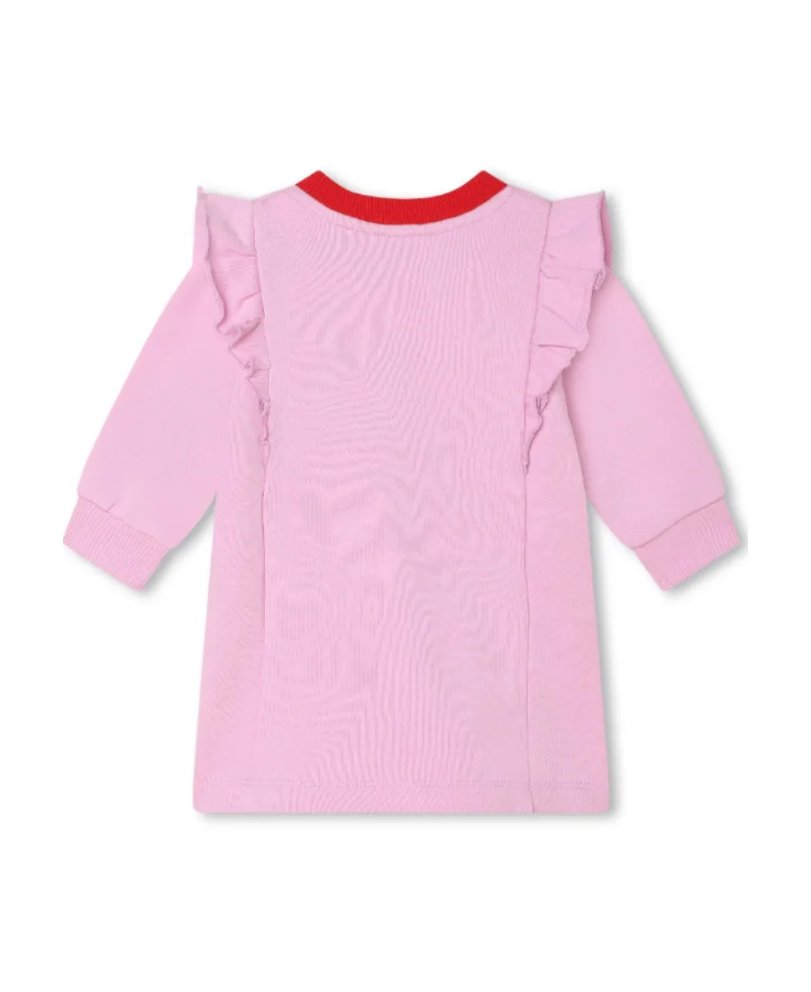 Embroidered-Logo Cotton Dress