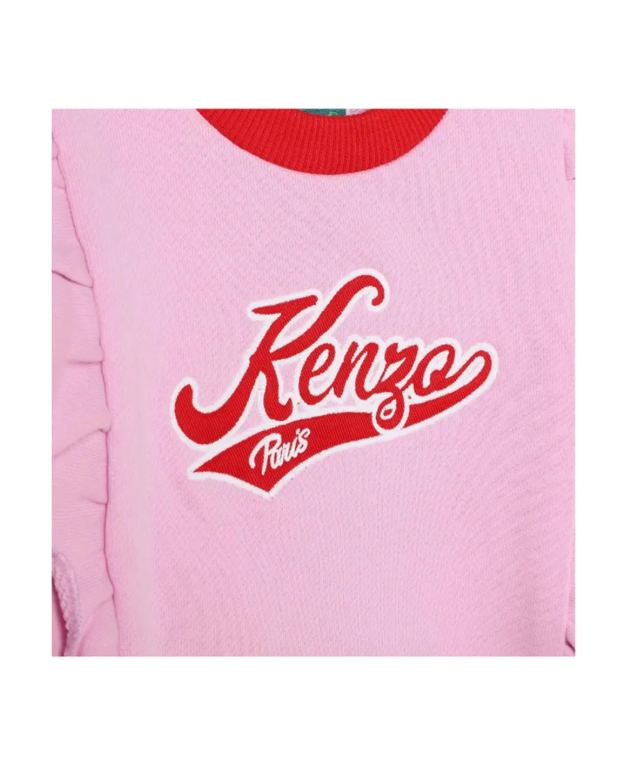 Embroidered-Logo Cotton Dress
