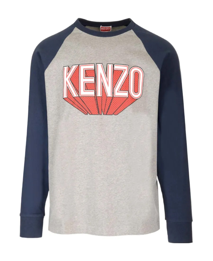 Logo-Printed Long Sleeved T-Shirt