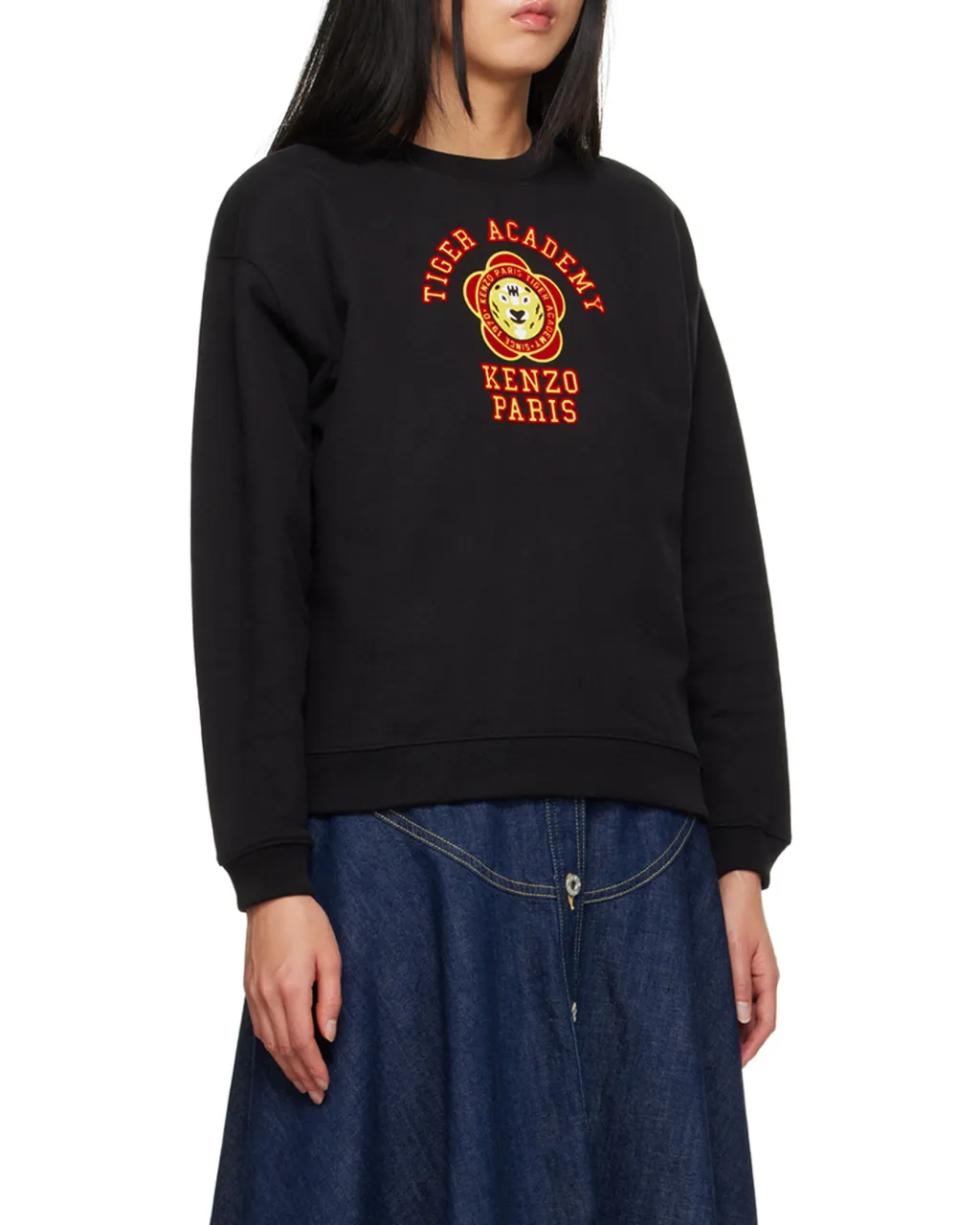 Logo Patch Long Sleeved Sweatshirt