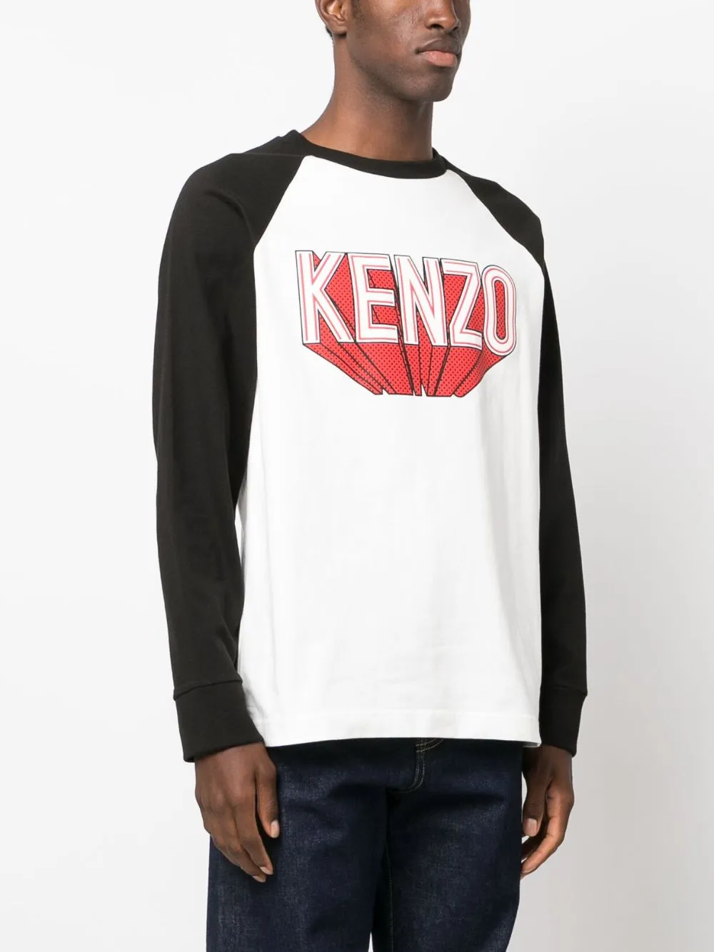 Logo-Printed Long Sleeved T-Shirt