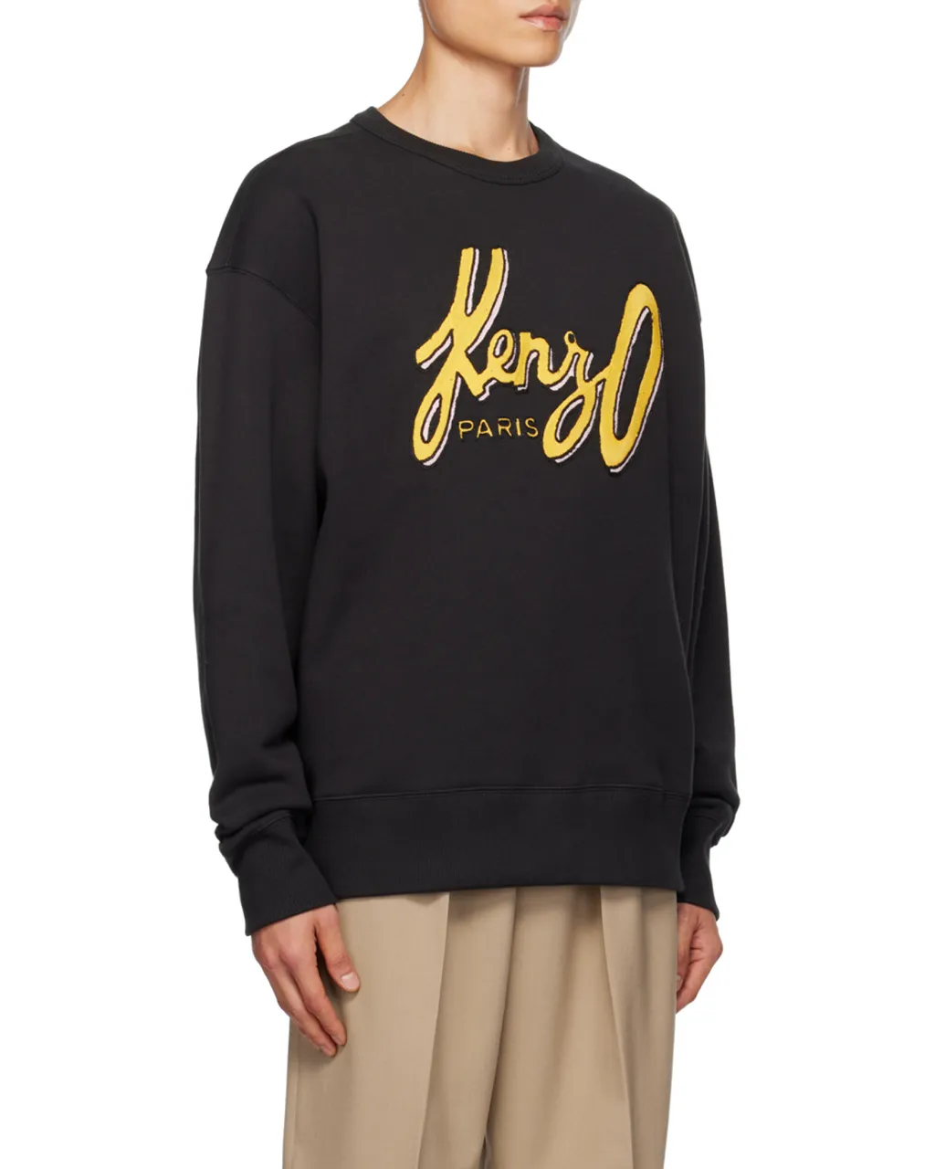 Archive Logo Embroidered Crewneck Sweatshirt