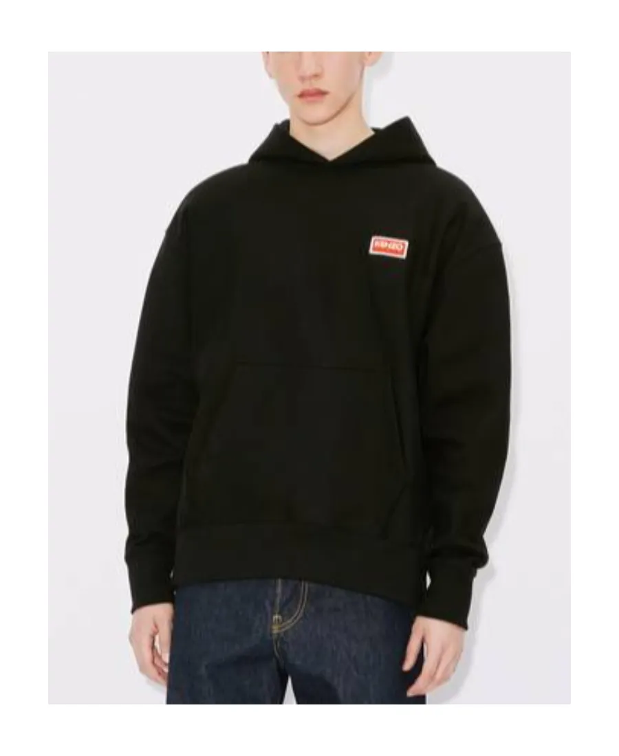 Logo-Printed Long Sleeved Hoodie