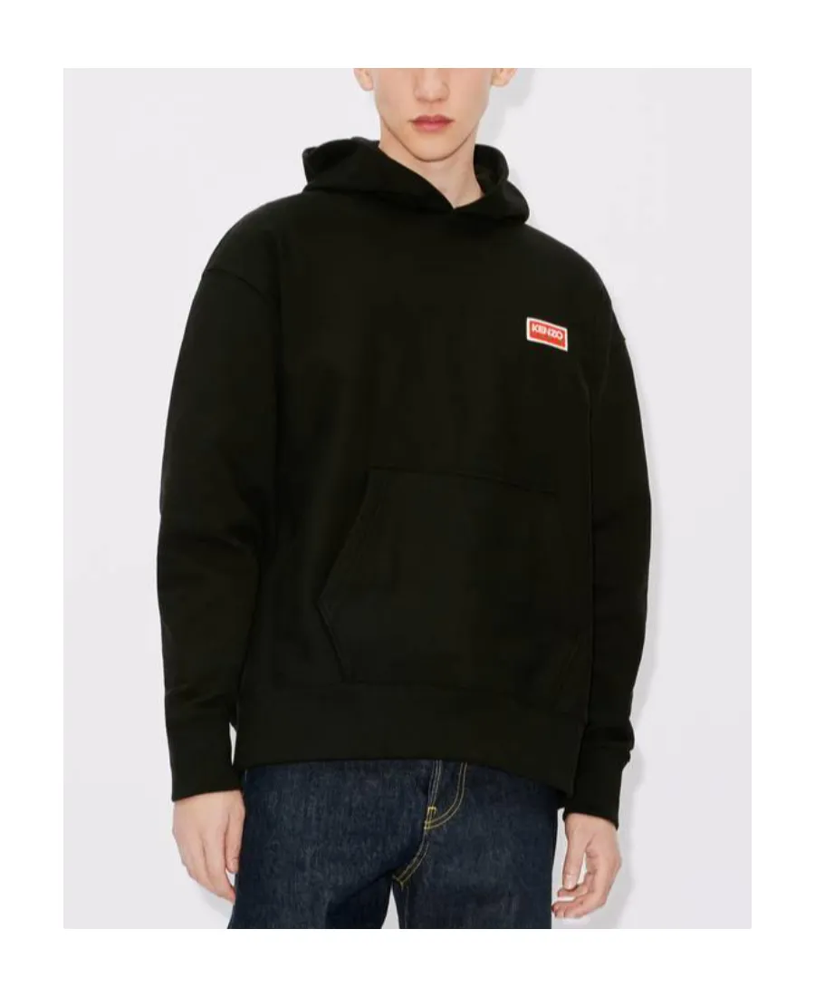 Logo-Printed Long Sleeved Hoodie
