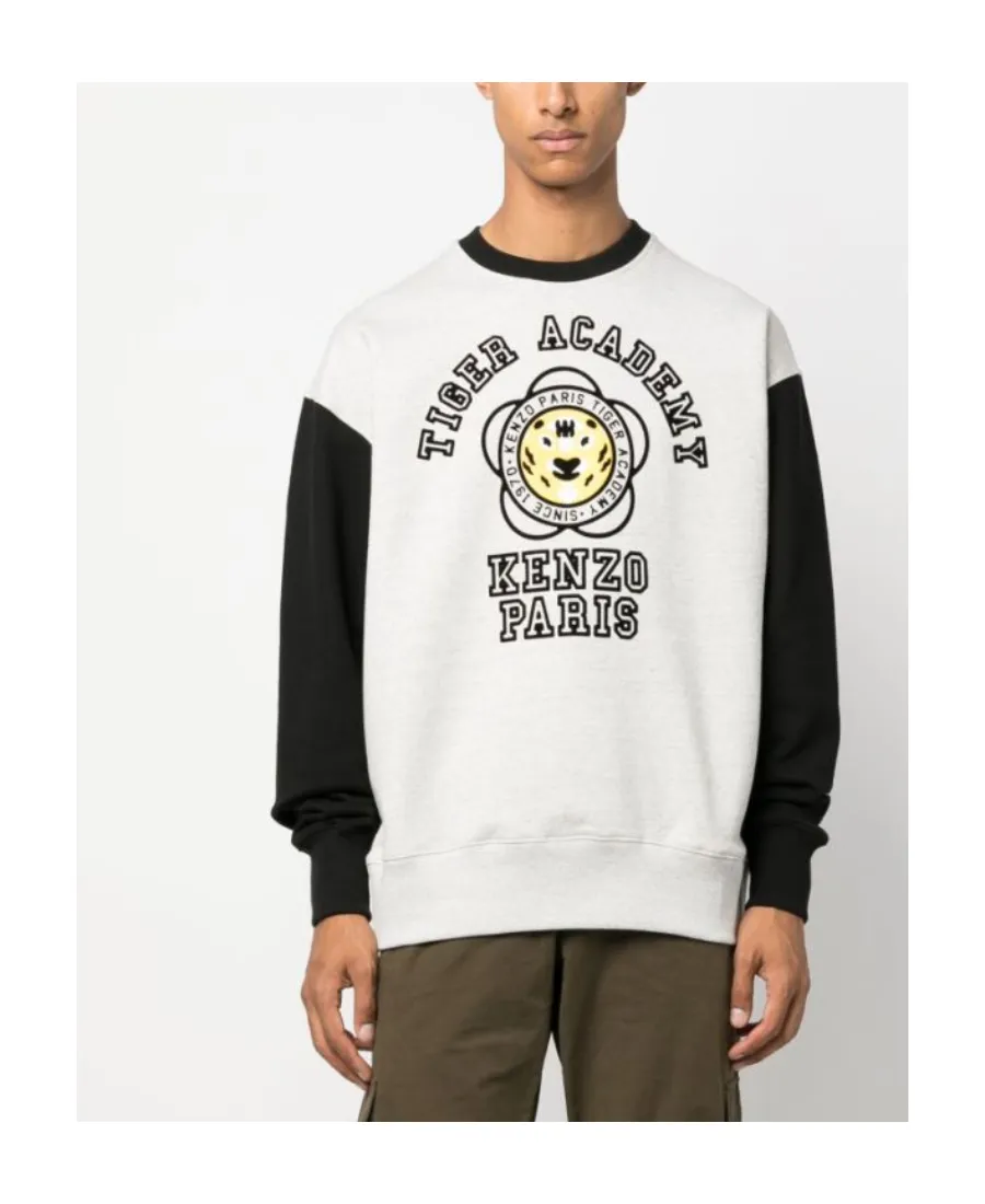 Graphic Printed Crewneck Sweatshirt