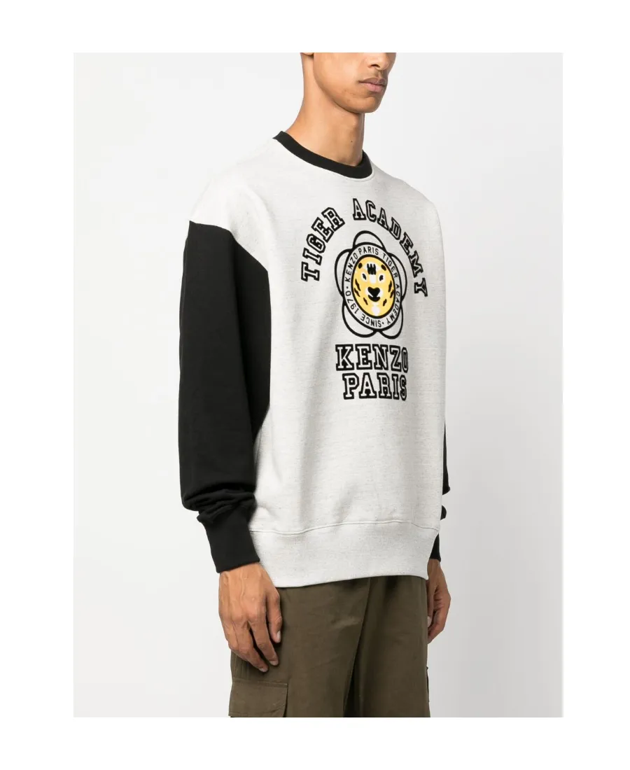 Graphic Printed Crewneck Sweatshirt