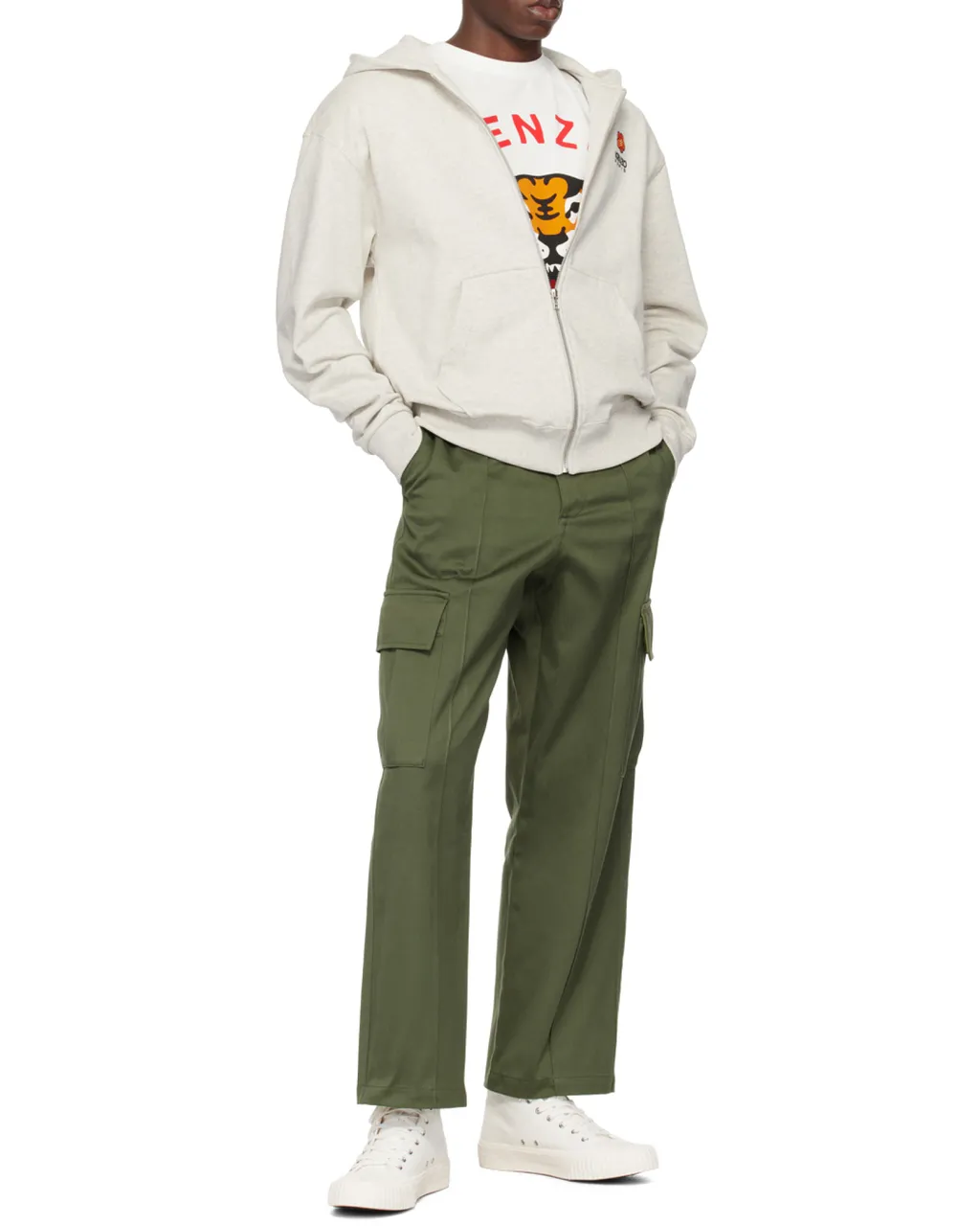 Belted Cargo Pants