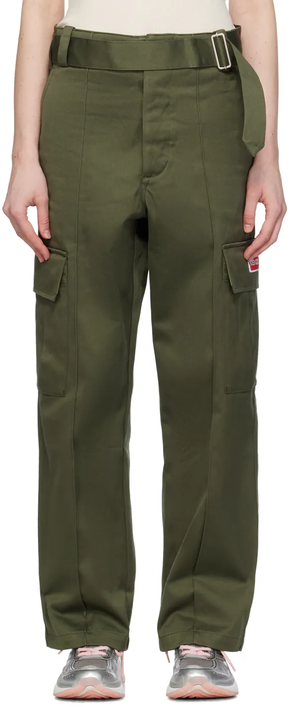 Belted Cargo Pants