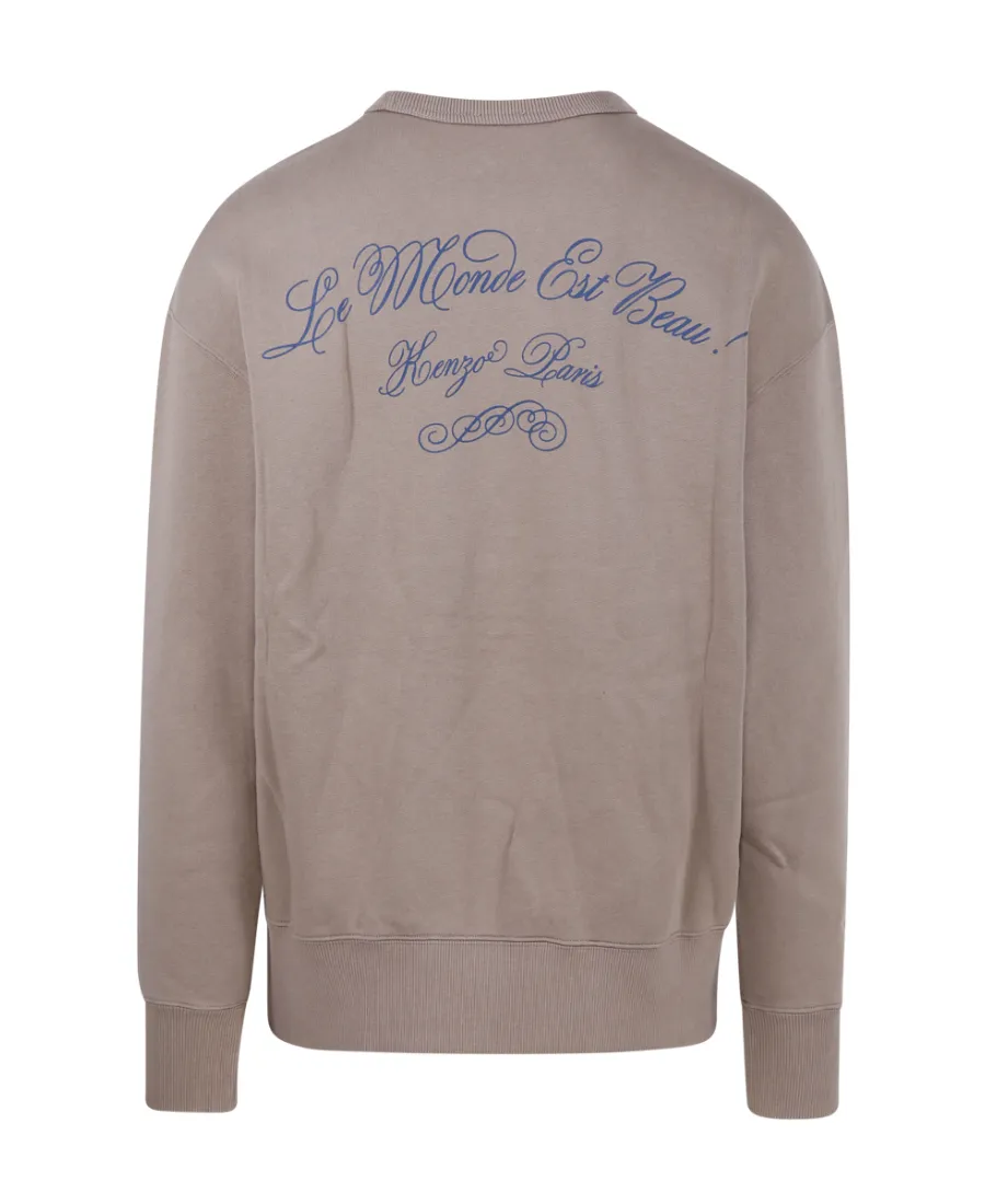 Long-Sleeved Crewneck Sweatshirt