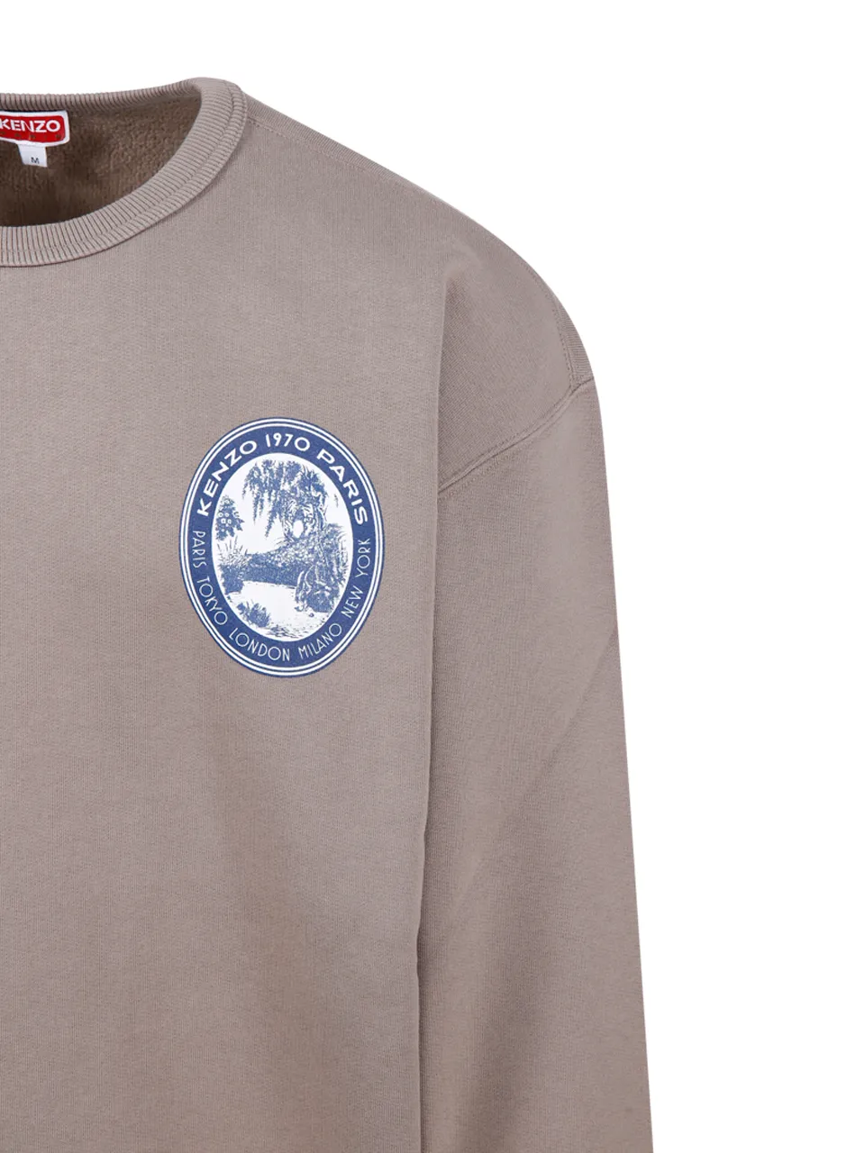 Long-Sleeved Crewneck Sweatshirt
