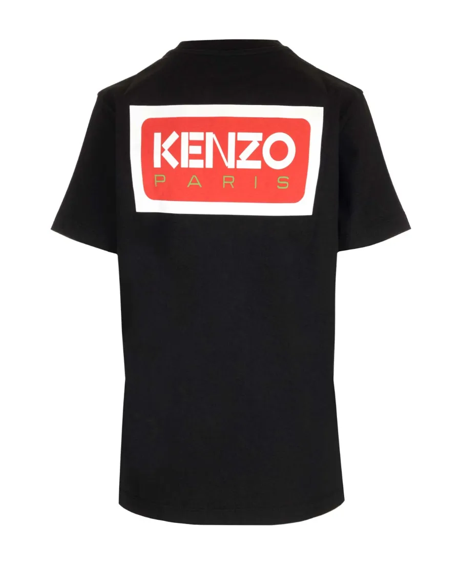 Logo Patch Crewneck T-Shirt