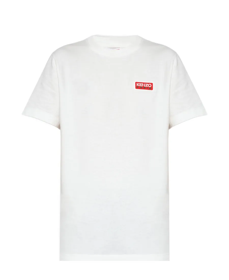 Logo Patch Crewneck T-Shirt