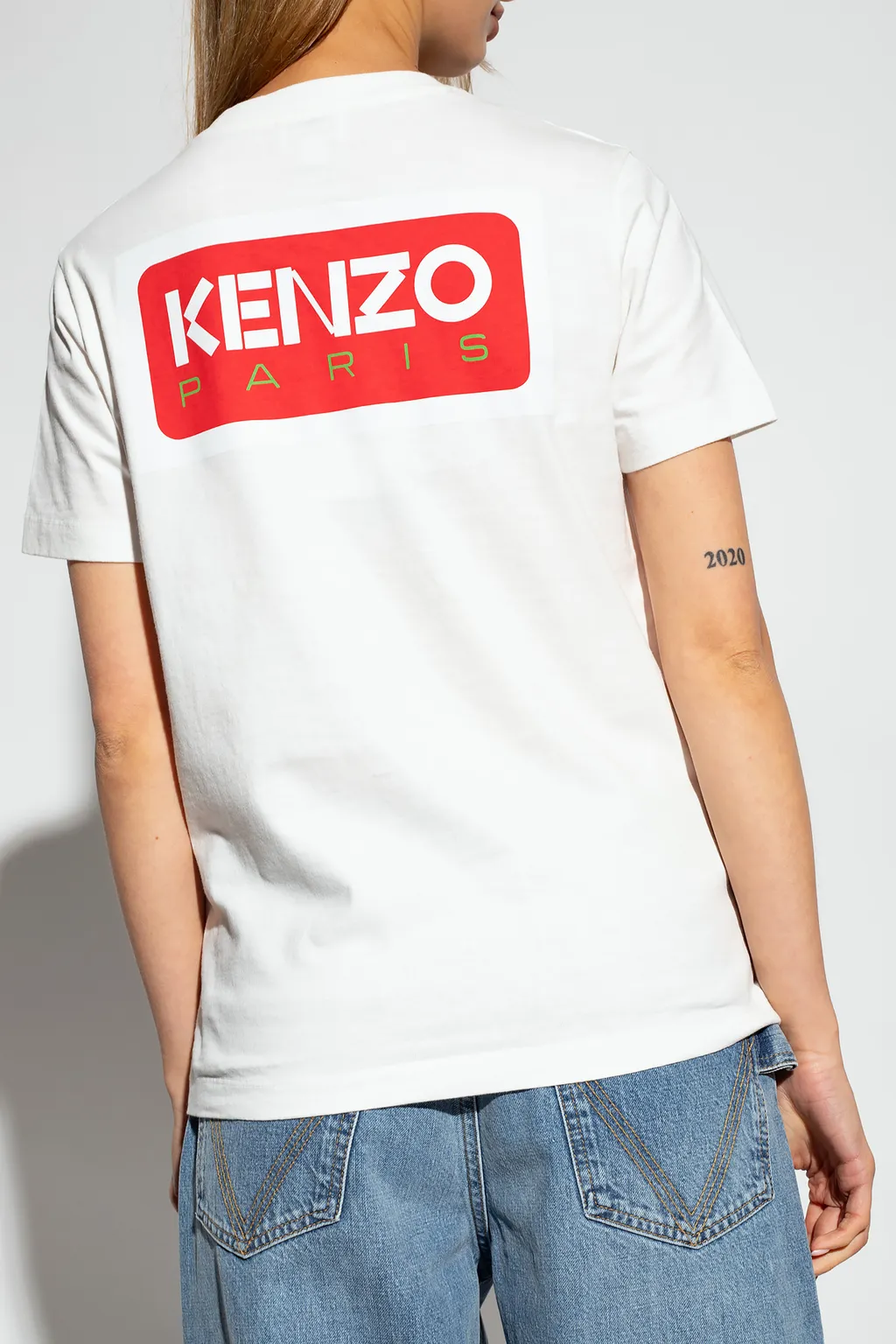 Logo Patch Crewneck T-Shirt