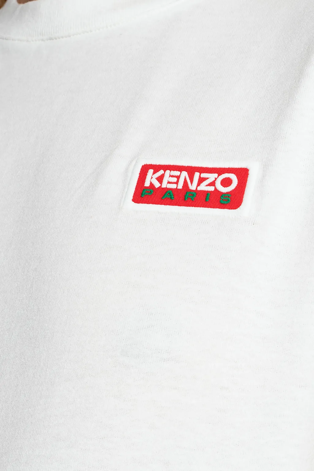 Logo Patch Crewneck T-Shirt