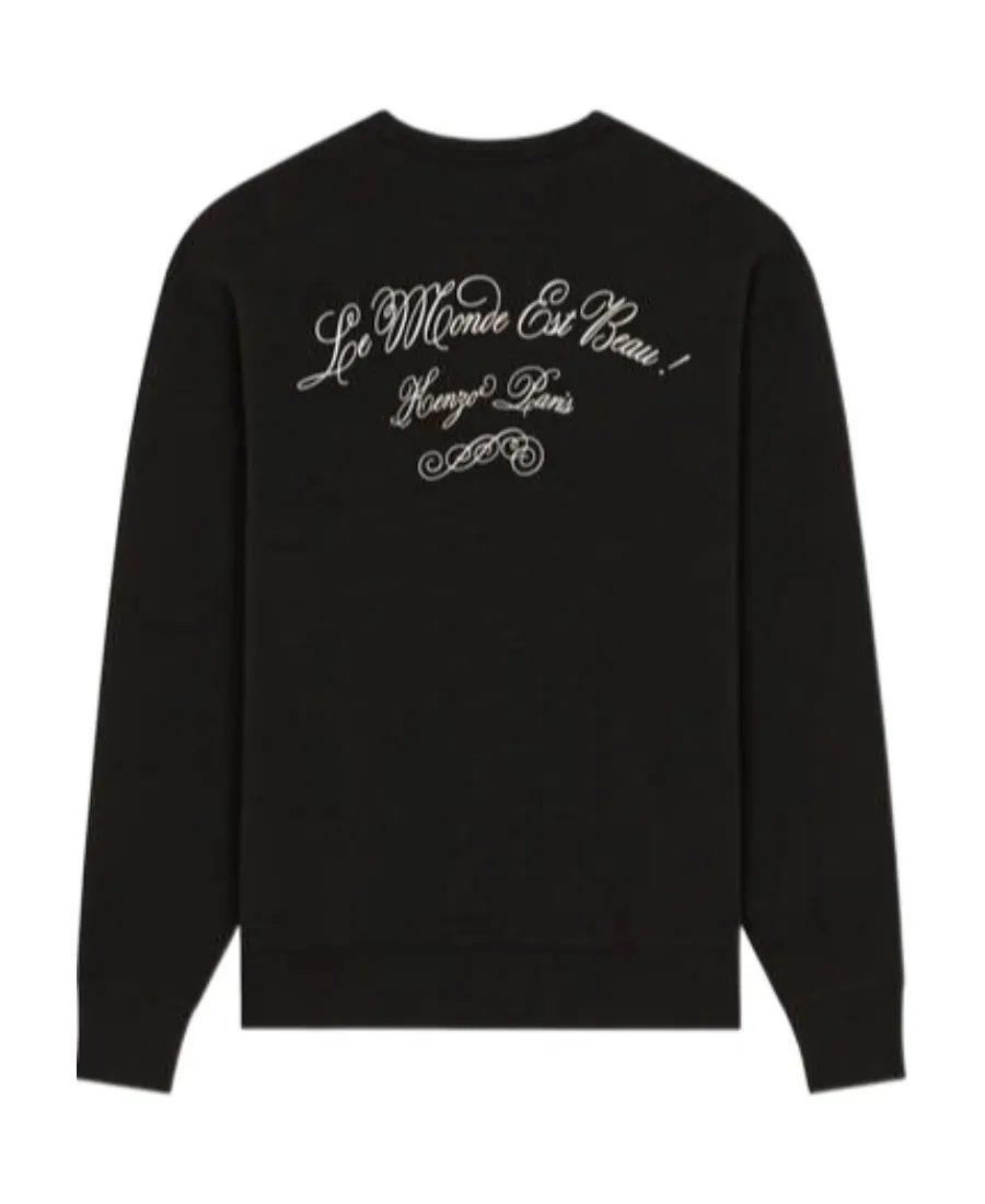 Long-Sleeved Crewneck Sweatshirt