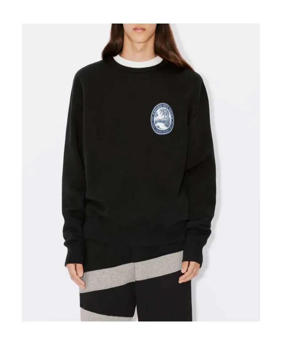 Long-Sleeved Crewneck Sweatshirt
