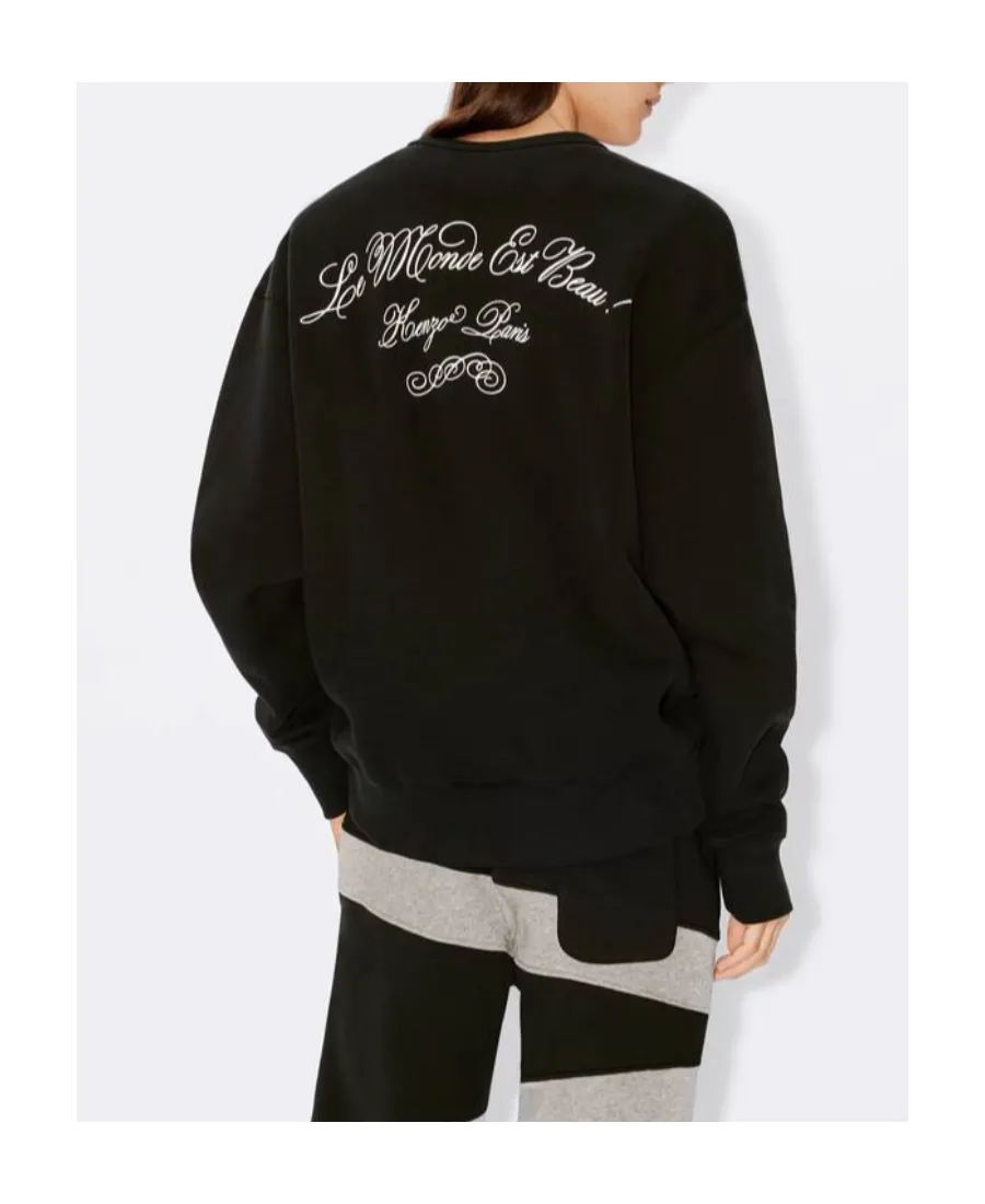 Long-Sleeved Crewneck Sweatshirt