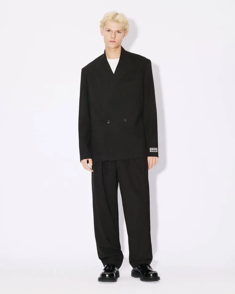 Pleated Suit Trousers