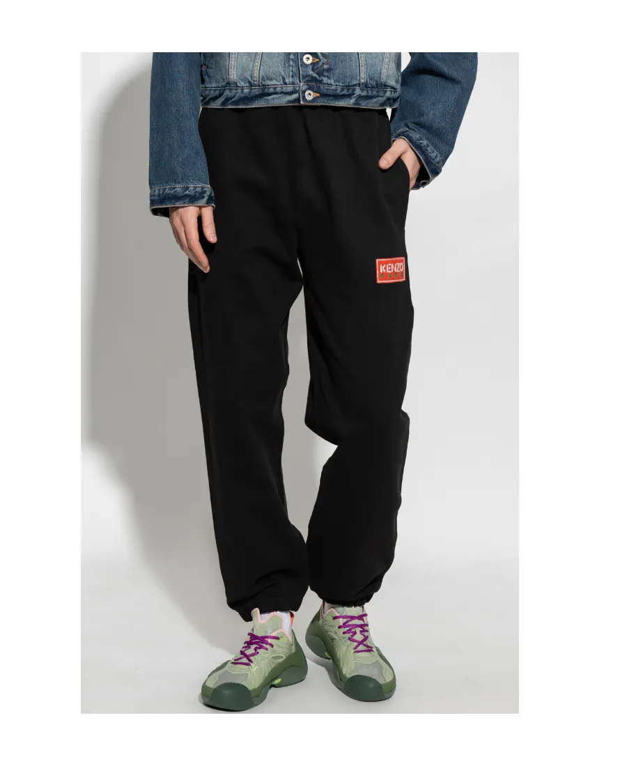 Logo Patch Sweatpants