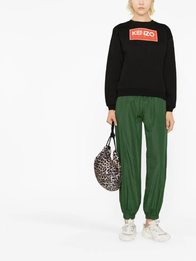 Logo-Printed Crewneck Sweatshirt