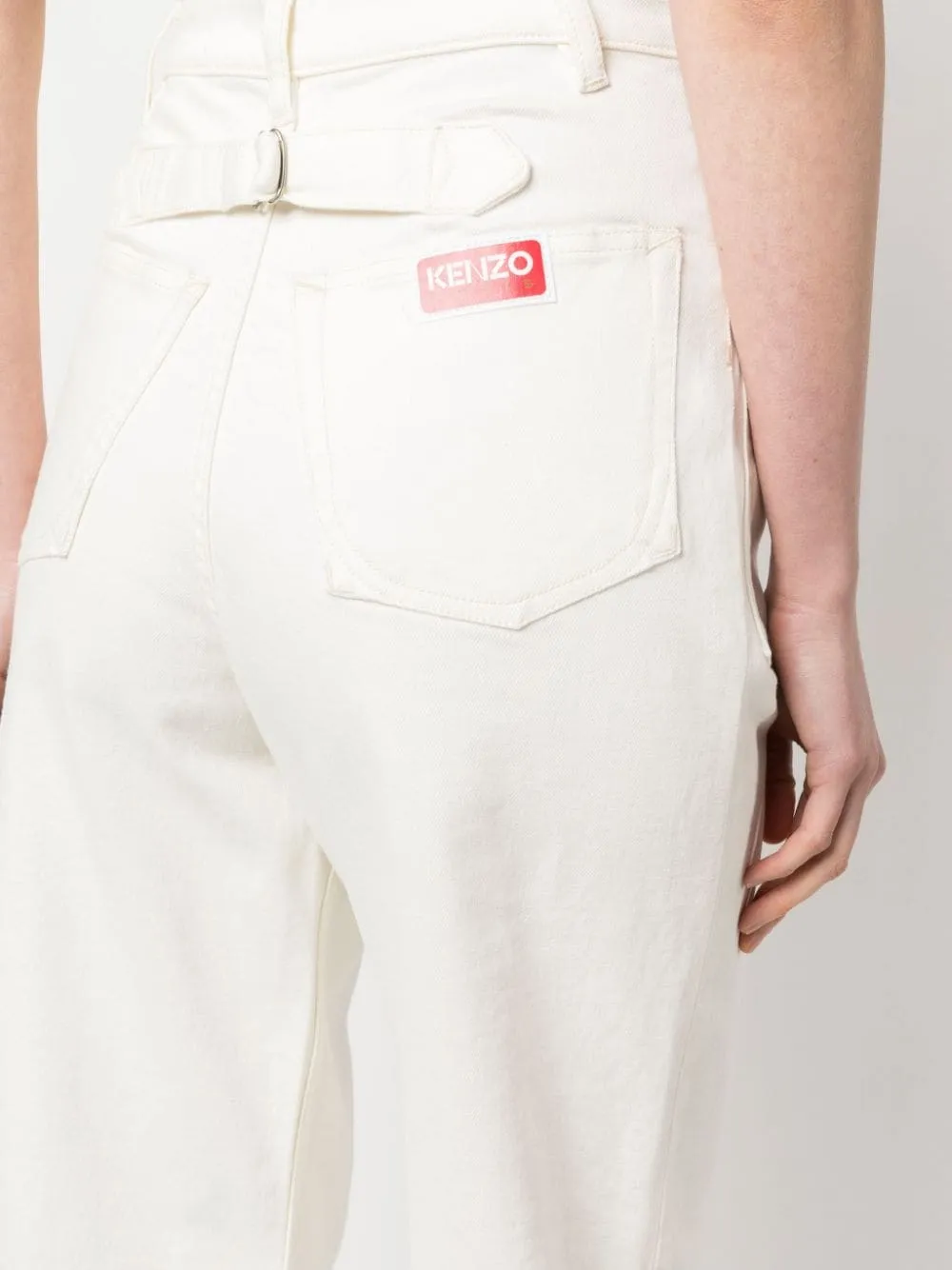 High-Rise Tapered Jeans