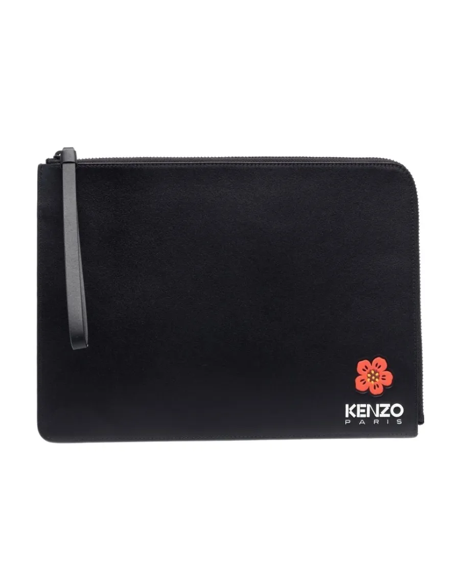 Boke Flower Printed Clutch Bag