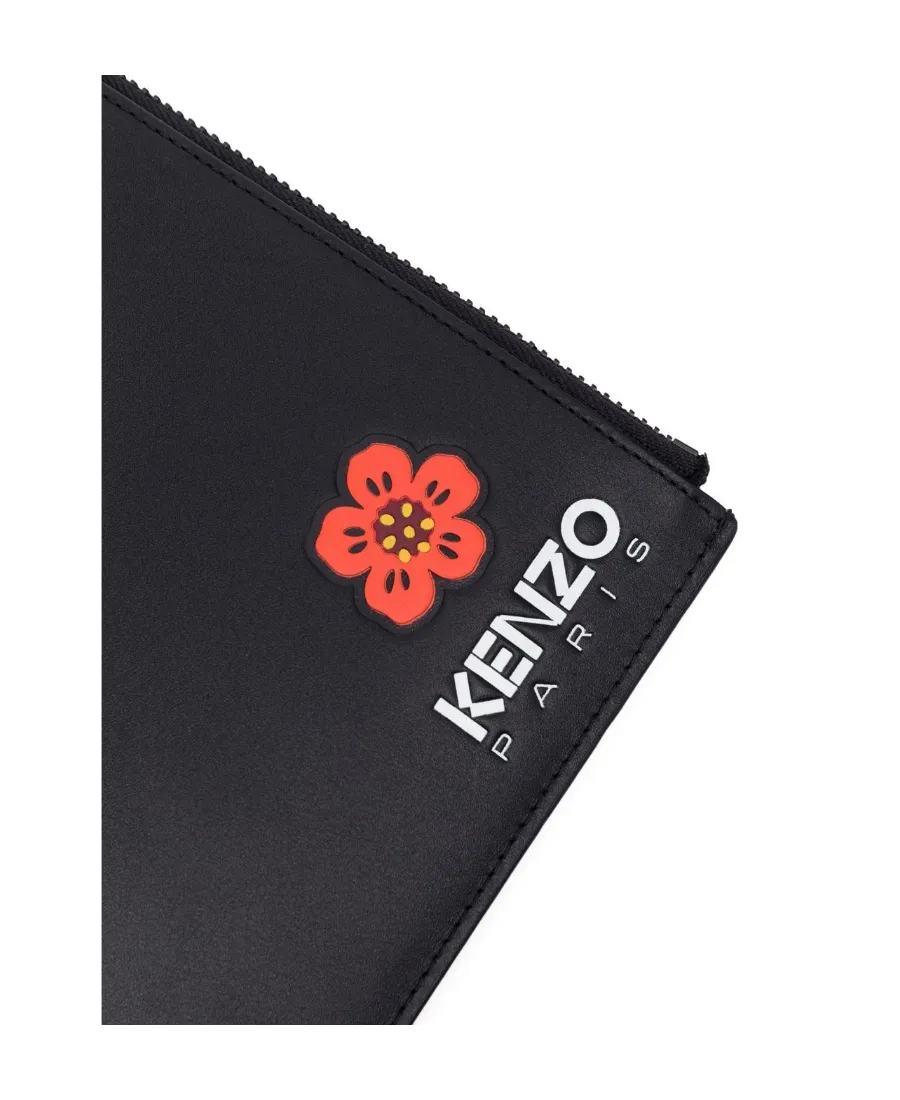 Boke Flower Printed Clutch Bag
