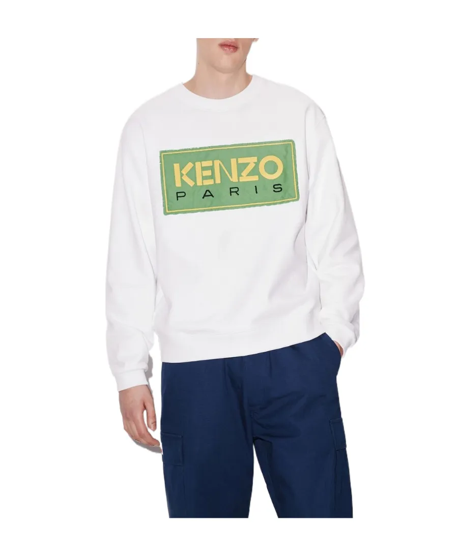 Logo Print Crewneck Sweatshirt