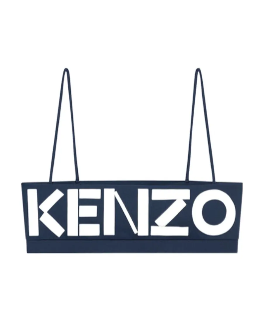 Logo Printed Bandeau Top