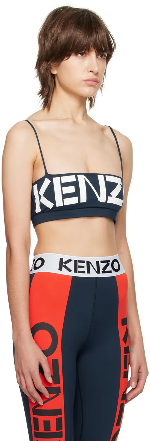 Logo Printed Bandeau Top