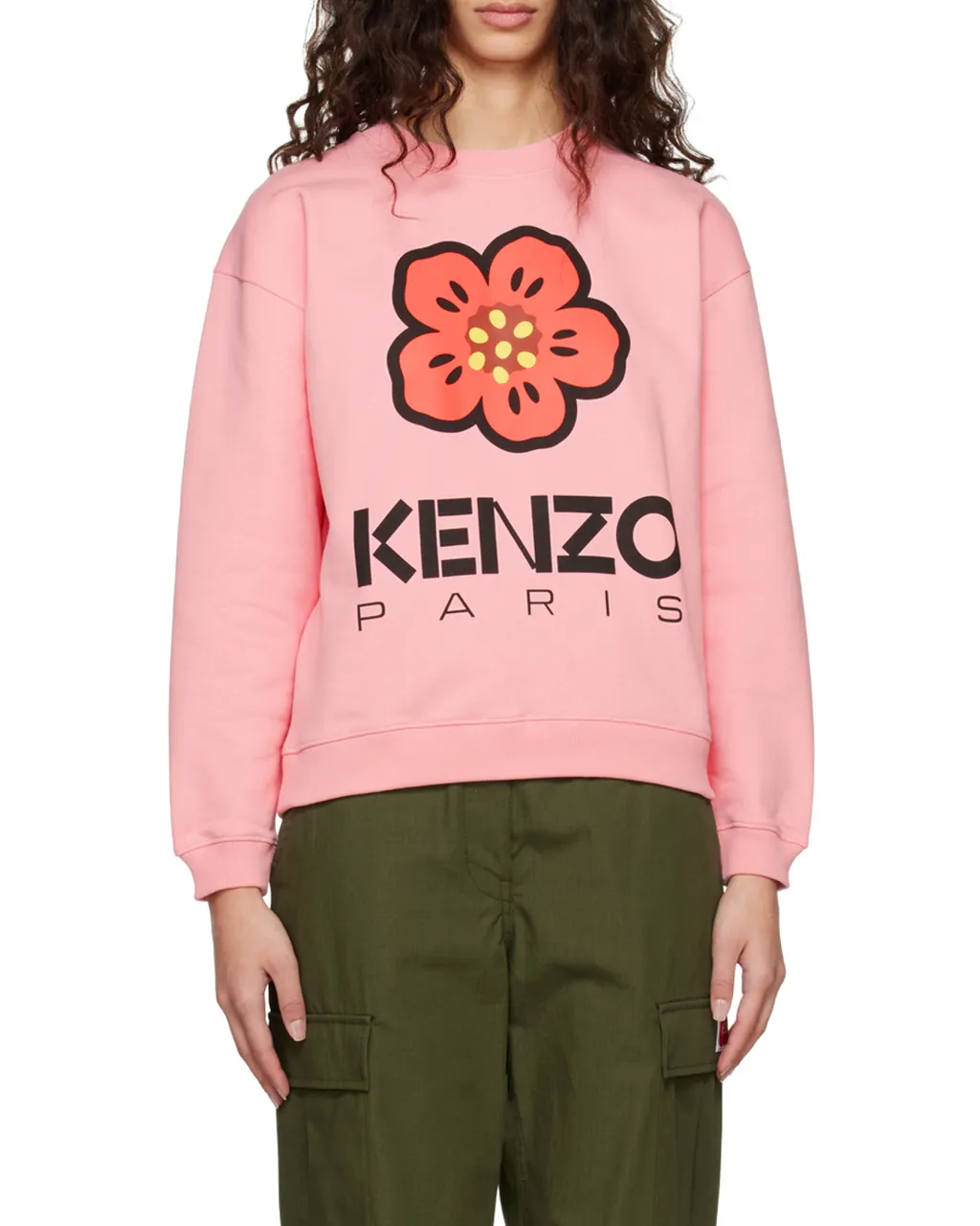 Logo Printed Crewneck Sweatshirt