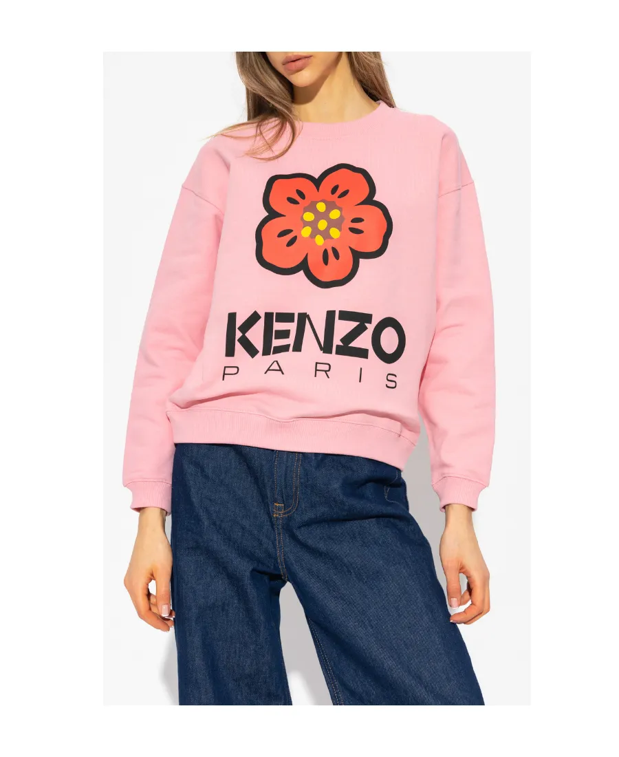 Logo Printed Crewneck Sweatshirt