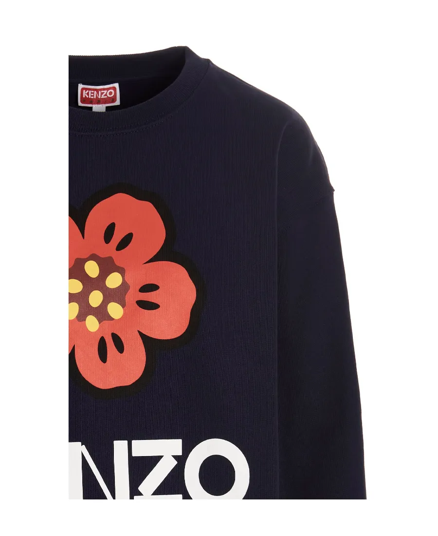 Logo Printed Crewneck Sweatshirt