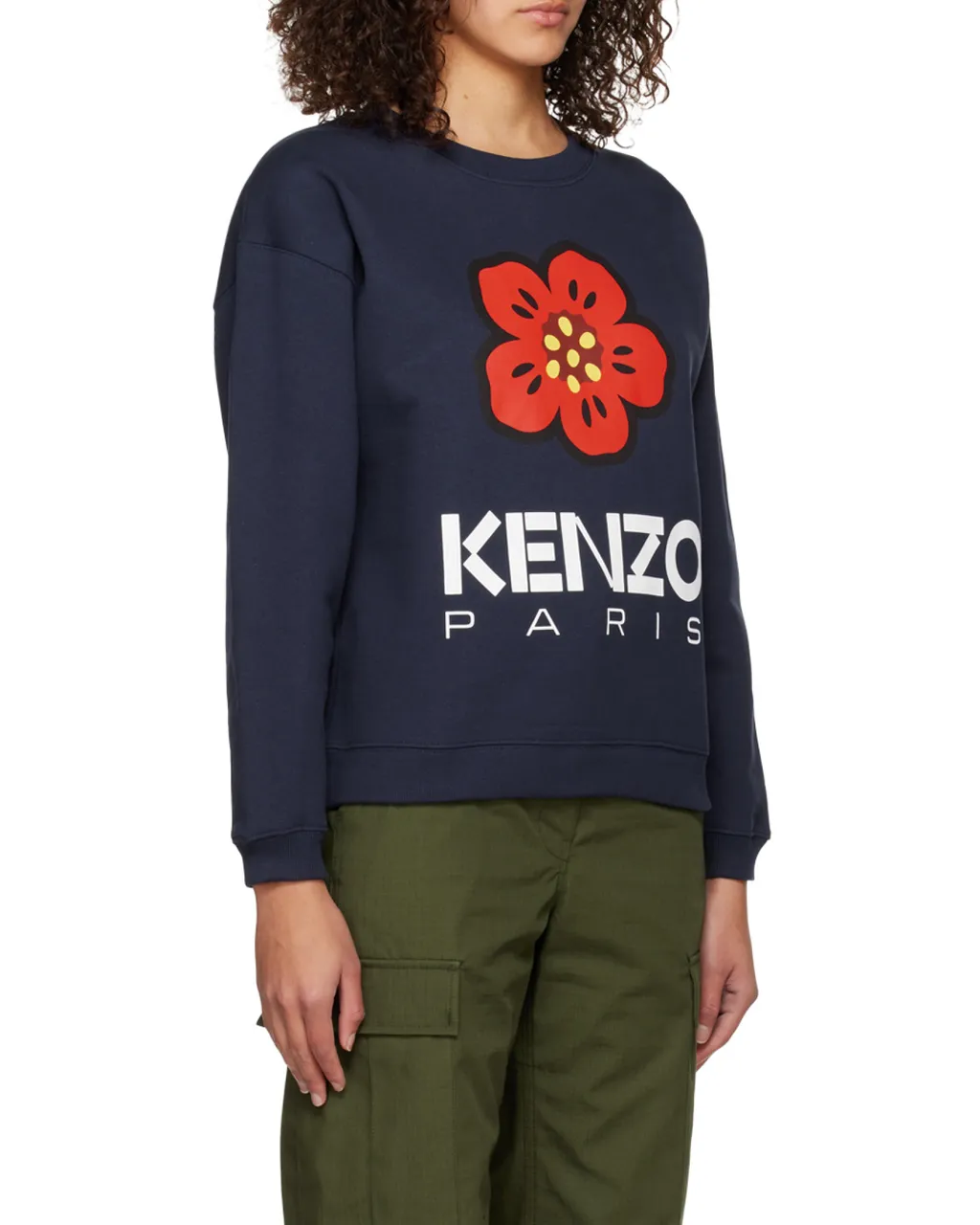 Logo Printed Crewneck Sweatshirt