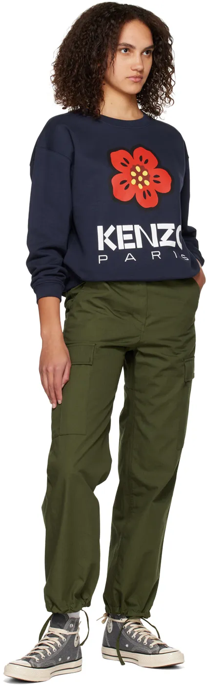 Logo Printed Crewneck Sweatshirt